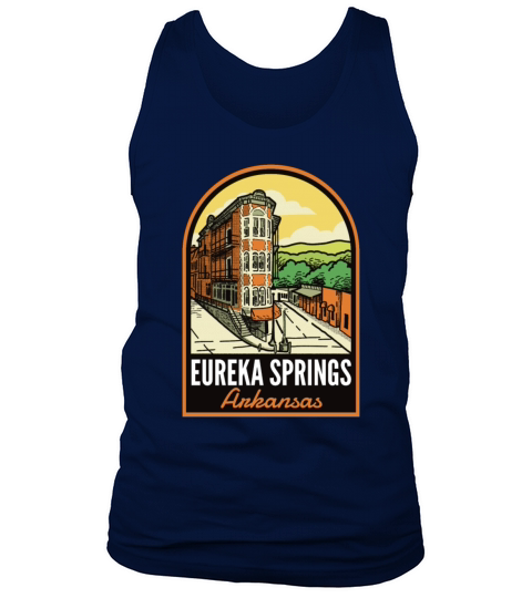 Eureka Springs Historic Downtown Arkansas Vintage Tank Top Unisex