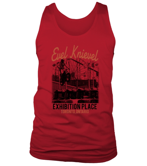 Evel Knievel Exhibition Place Tank Top Unisex