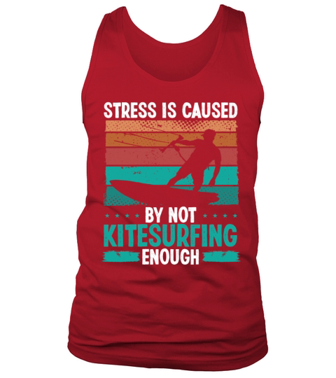Kiteboarding Vintage Kitesurfing Retro Kitesurf Tank Top Unisex