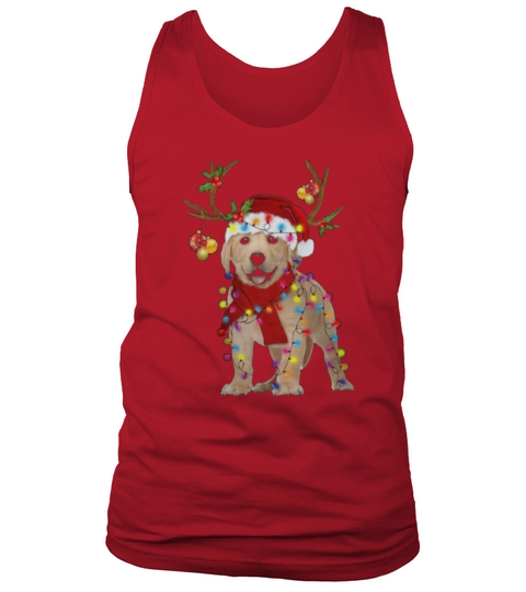 Merry Christmas Labrador retriever gorgeous reindeer Tank Top Unisex