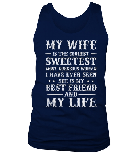 LOVE MY WIFE Tank Top Unisex