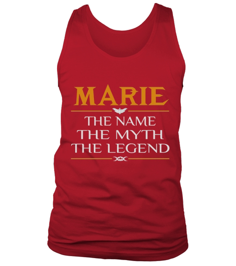 Marie Legend Name Marie  TeeForMarie Tank Top Unisex