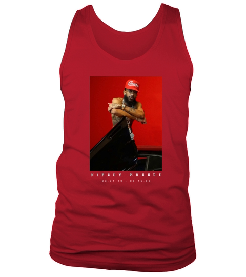 Nipsey Hussle Retro Rap Tank Top Unisex