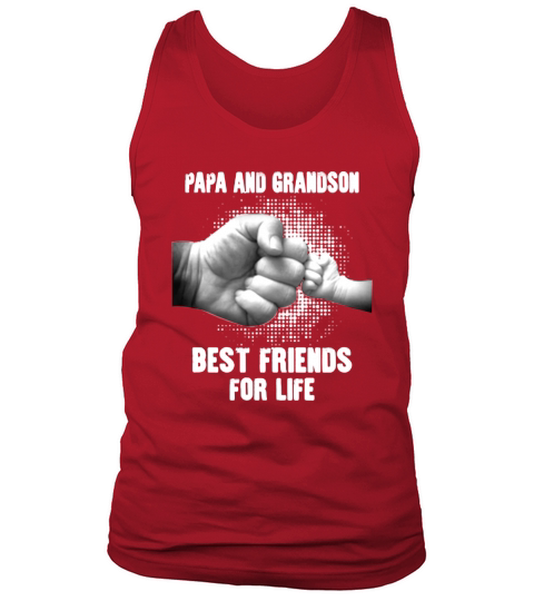 Papa and Grandson Best Friends For Life Shirt Tank Top Unisex