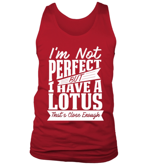 PERFECT WITH LOTUS Tank Top Unisex