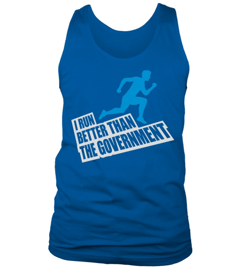 run better than government Tank Top Unisex