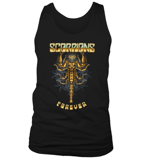 Scorpions Forever Crazy World Tour Tank Top Unisex