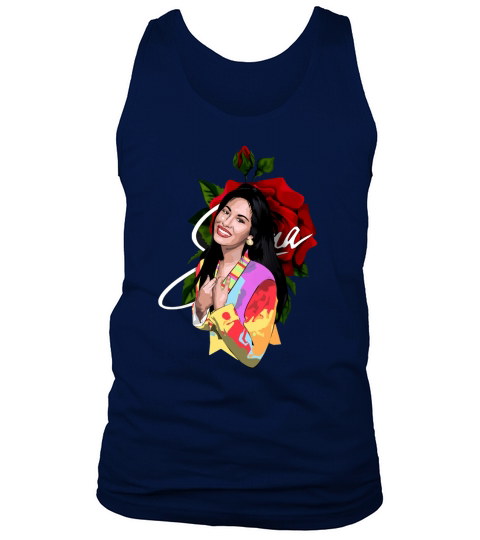 Selena Quintanilla Rose Tank Top Unisex