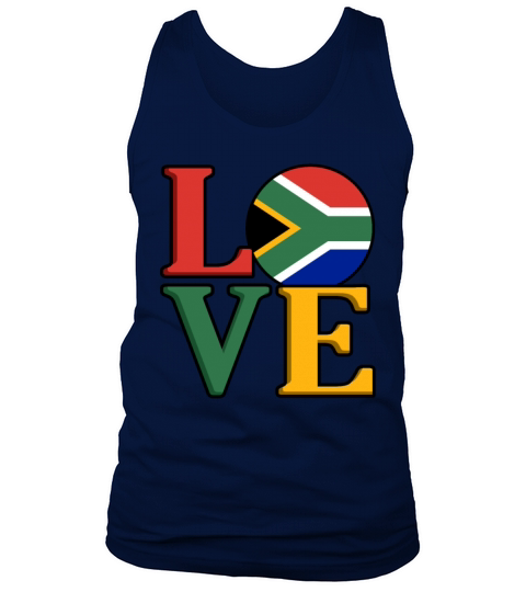 South Africa Flag Vintage Tank Top Unisex