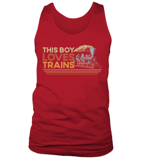 Steam Train Driver Trainspotting Tank Top Unisex