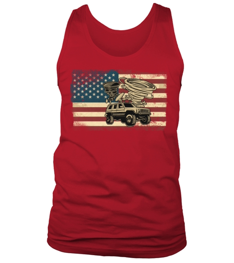 Storm Chaser Hurricane Meteorology Tank Top Unisex