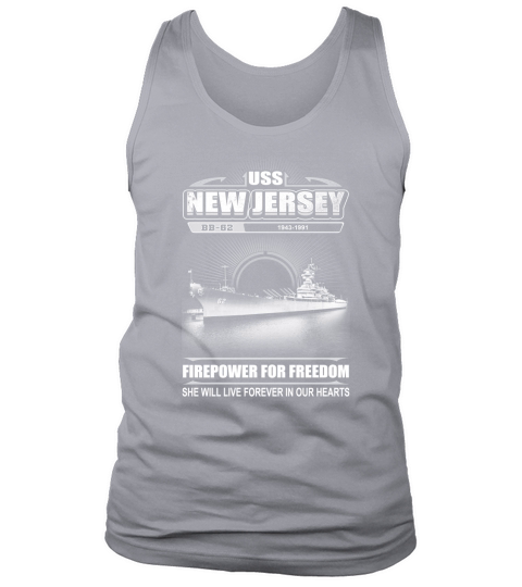 USS New Jersey (BB-62) Tank Top Unisex