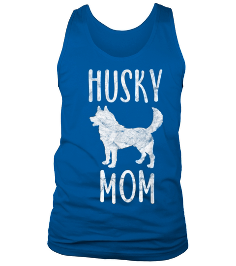 Vintage Husky Mom Gift Siberian Huskies Mother Tank Top Unisex