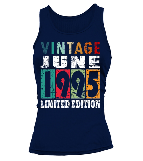 1995 vintage born in June gift Tank top Woman