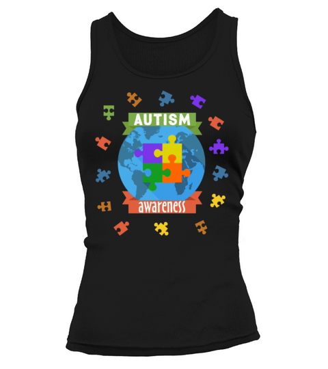 Autism Awareness Month Tank top Woman