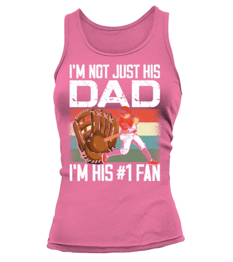 Baseball Fan Dad Father Vintage Tank top Woman