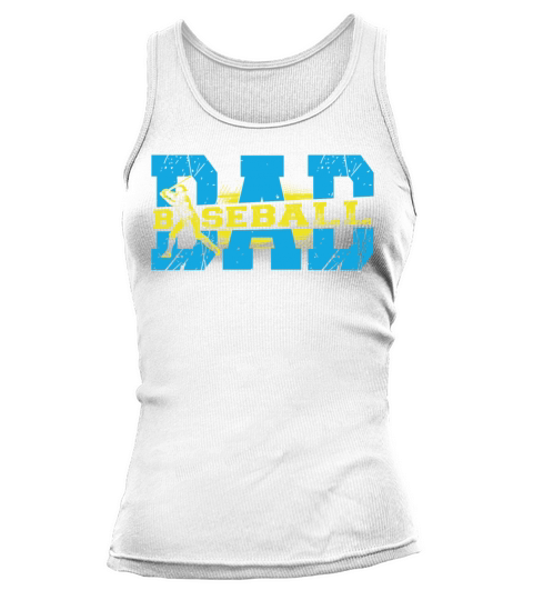 Baseball Fan Dad Father Vintage Tank top Woman