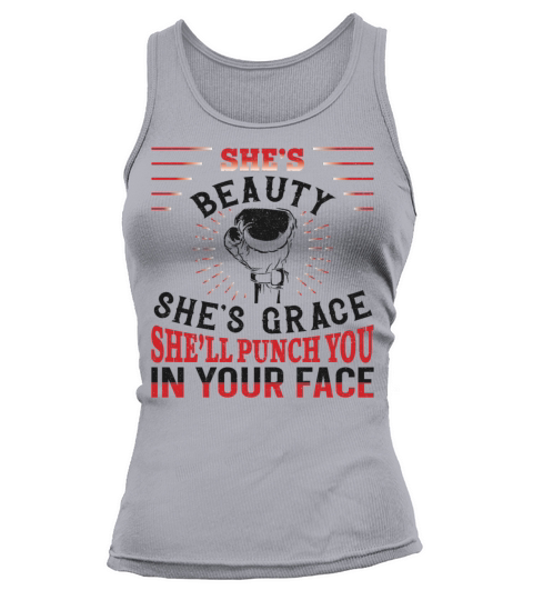 Boxing Girl Vintage SheS Beauty Tank top Woman