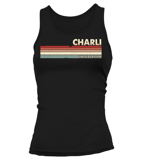 Charli - Funny Retro Vintage Name 80s 90s Tank top Woman