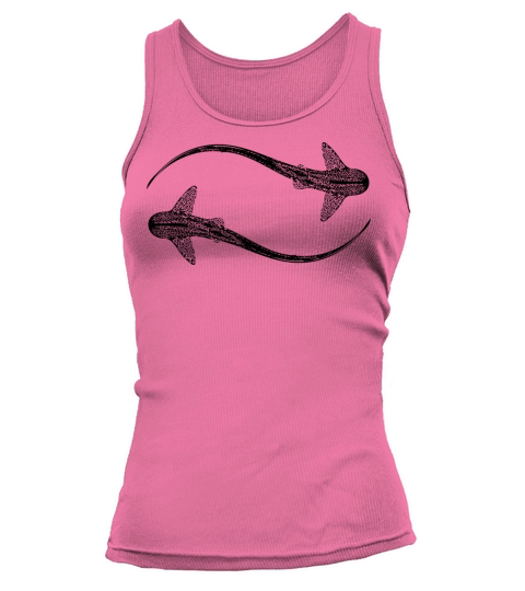 Elegant Vintage Circling Leopard Sharks Tank top Woman