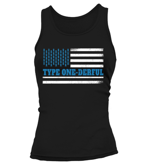 Flag November Type 1 Diabetes Awareness Month Tank top Woman