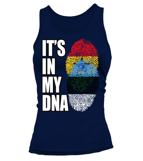 Ghanaian And Estonian Mix Heritage DNA Flag Tank top Woman