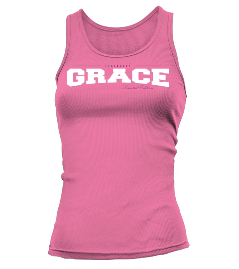 Grace Name Limited Edition Funny Retro Vintage 80s Tank top Woman