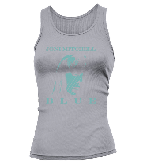 Joni Mitchell  Blue Tshirt Tank top Woman