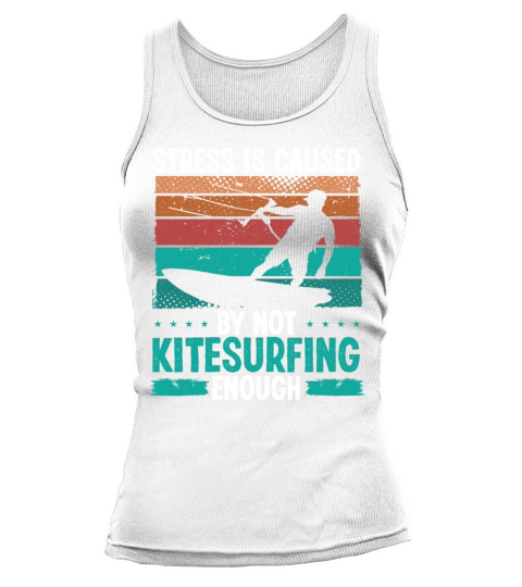 Kiteboarding Vintage Kitesurfing Retro Kitesurf Tank top Woman