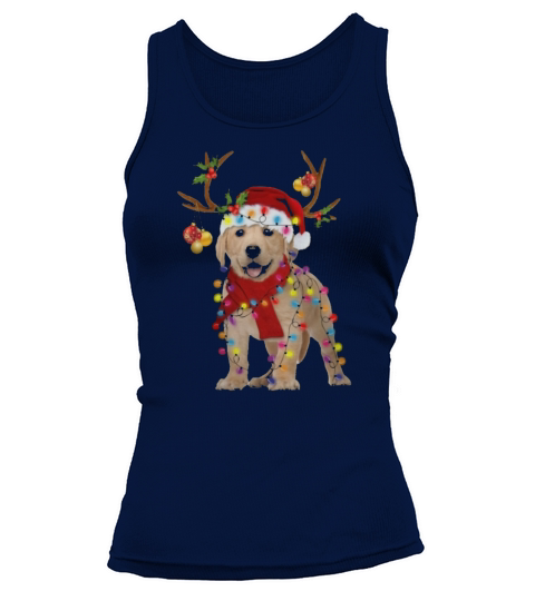 Merry Christmas Labrador retriever gorgeous reindeer Tank top Woman