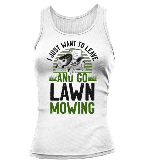 Lawn Mower Mowing Dad Father Tank top Woman