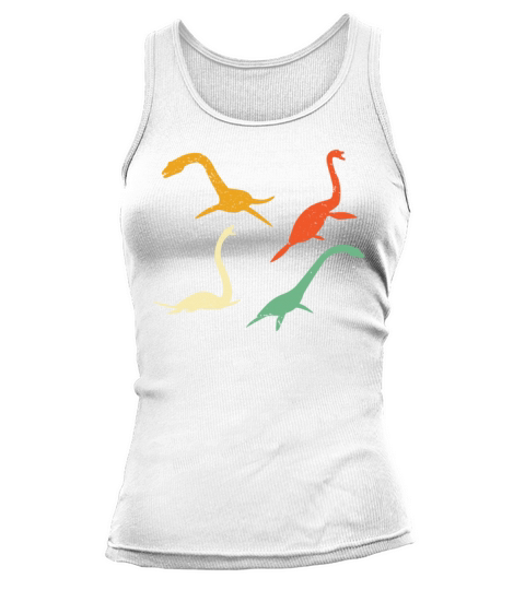 Loch Ness Monster Shirt - Nessie Shirt - Vintage Tank top Woman