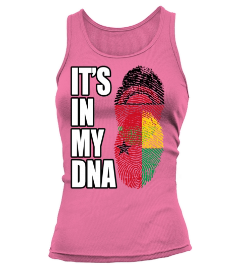 Malawian And Bissau Guinean Mix Heritage DNA Flag Tank top Woman