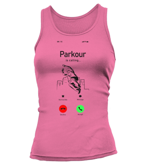 Parkour Free Running Traceur Phone Tank top Woman