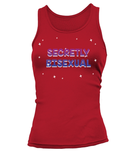 Secretly Bisexual Bi Introvert Bi Pride Tank top Woman