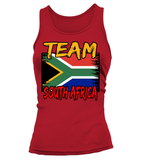 South Africa Flag Vintage Tank top Woman