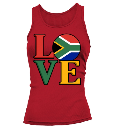 South Africa Flag Vintage Tank top Woman