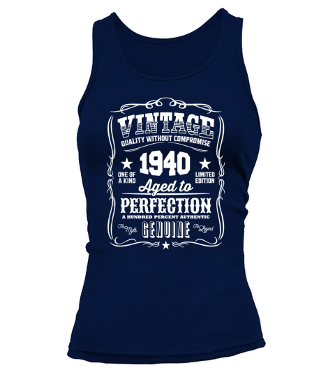 Vintage 1940 Aged to Perfection Tank top Woman