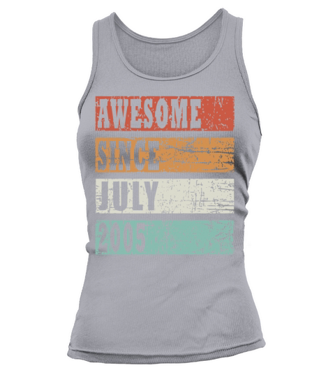 Year of construction 2005 July born gift idea Tank top Woman