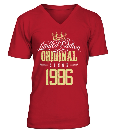 1986 limited edition V-Neck T-shirt