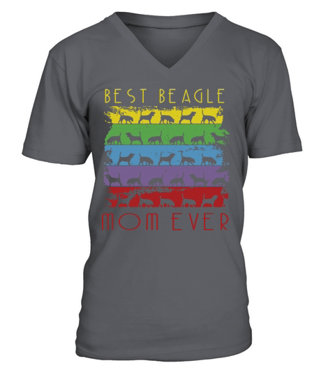 Best Beagle Mom Ever Gift T shirt V-Neck T-shirt
