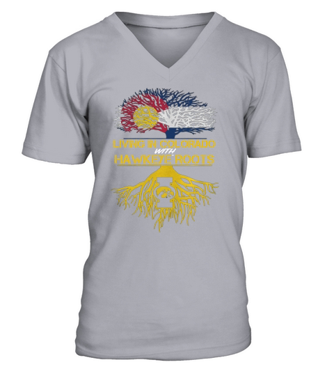 Colorado-Iowa roots V-Neck T-shirt