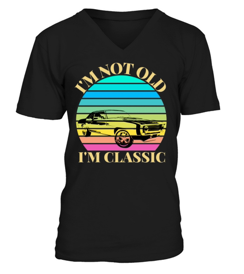I am not all im a classic vintage V-Neck T-shirt
