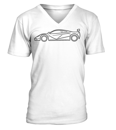 Kolkata car V-Neck T-shirt