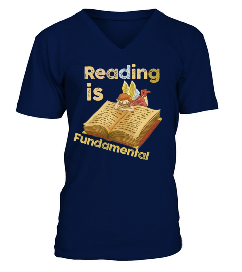 Reading Is Fundamental V-Neck T-shirt
