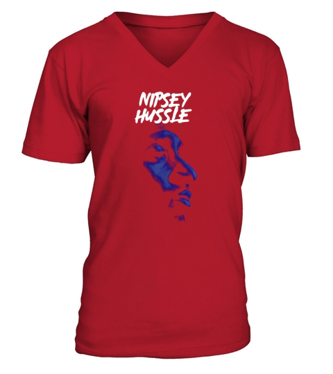 Rip Crenshaw Rest in peace Rapper Nipsey Hussle face - Ladies Flowy Tank V-Neck T-shirt