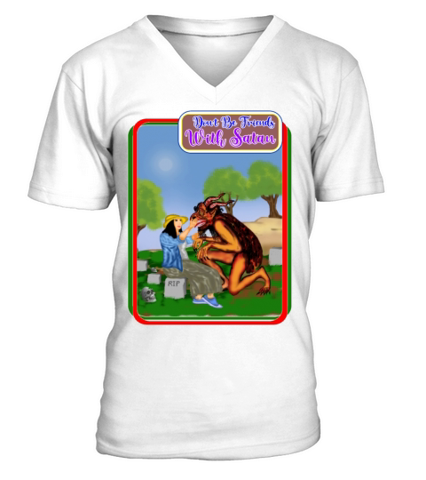 Satans Friend V-Neck T-shirt