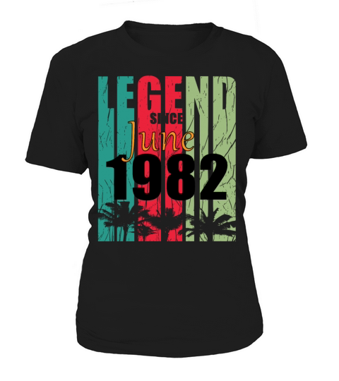 1982 vintage born in June gift Women's T-Shirt