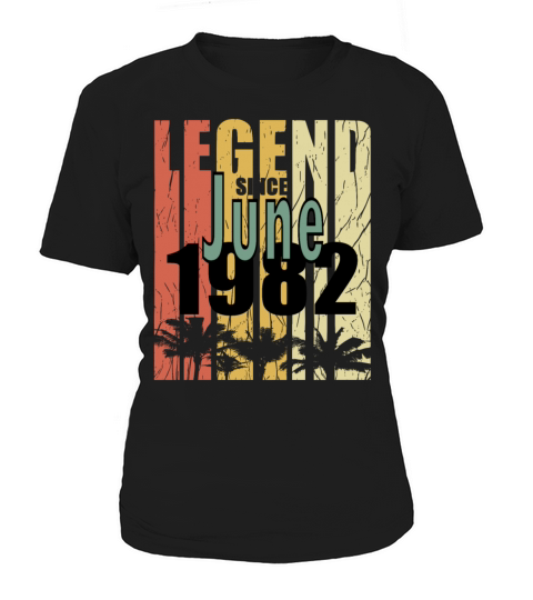1982 vintage born in June gift Women's T-Shirt