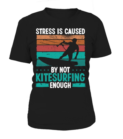 Kiteboarding Vintage Kitesurfing Retro Kitesurf Women's T-Shirt